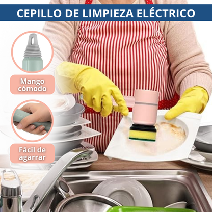 Cepillo Eléctrico Inalámbrico Automático USB para Limpieza