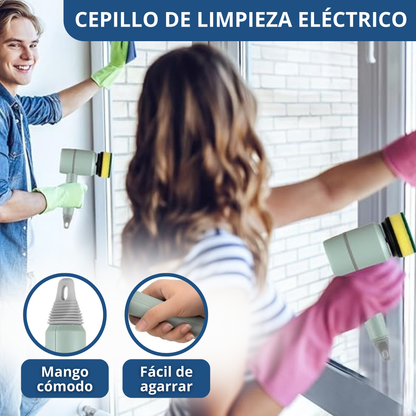 Cepillo Eléctrico Inalámbrico Automático USB para Limpieza