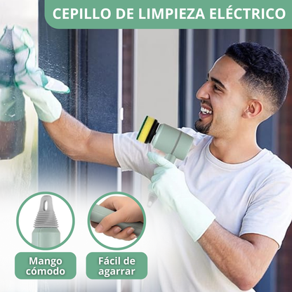 Cepillo Eléctrico Inalámbrico Automático USB para Limpieza